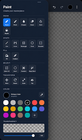 PaintX Design Android screenshot 1