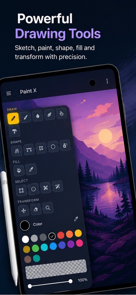 PaintX Design iOS screenshot 1